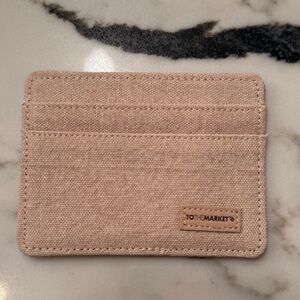 NWT⛱️To The Market - Classic Slim Wallet in Flax & Muted Camo (Sand Camo)